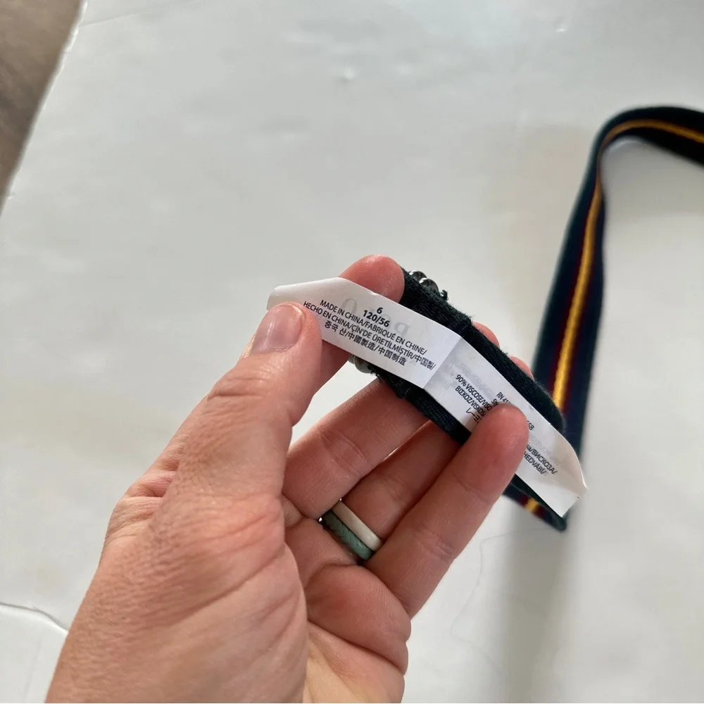 Polo Ralph Lauren Striped D Ring Belt
